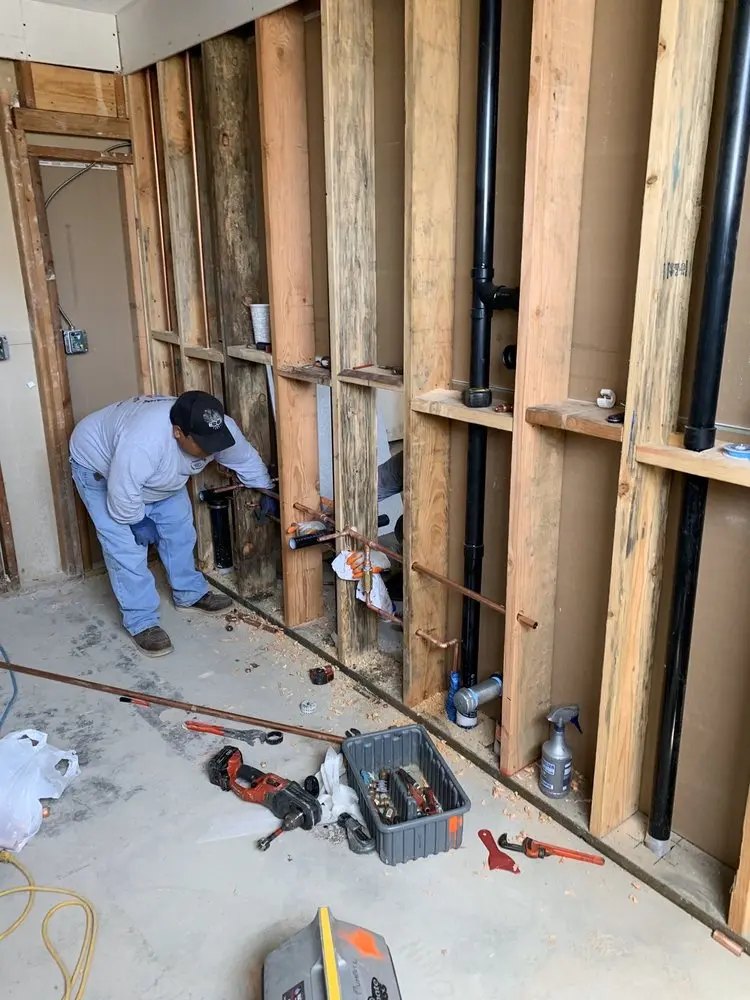 Commercial rough-in plumbing for Water Heater Replacement in Hannibal Center